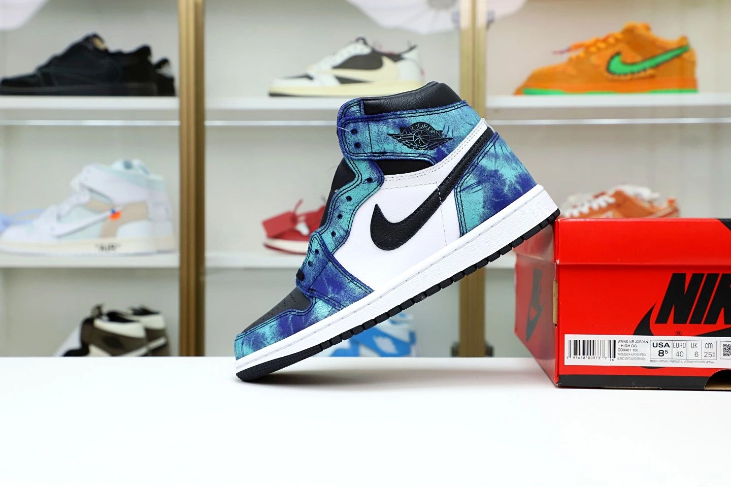 High Jordan OG Tie-Dye 1 Air  0726